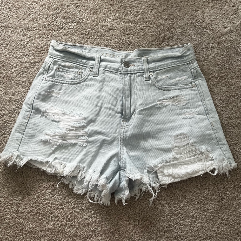 American Eagle Outfitters Super High Rise Festival Shorts